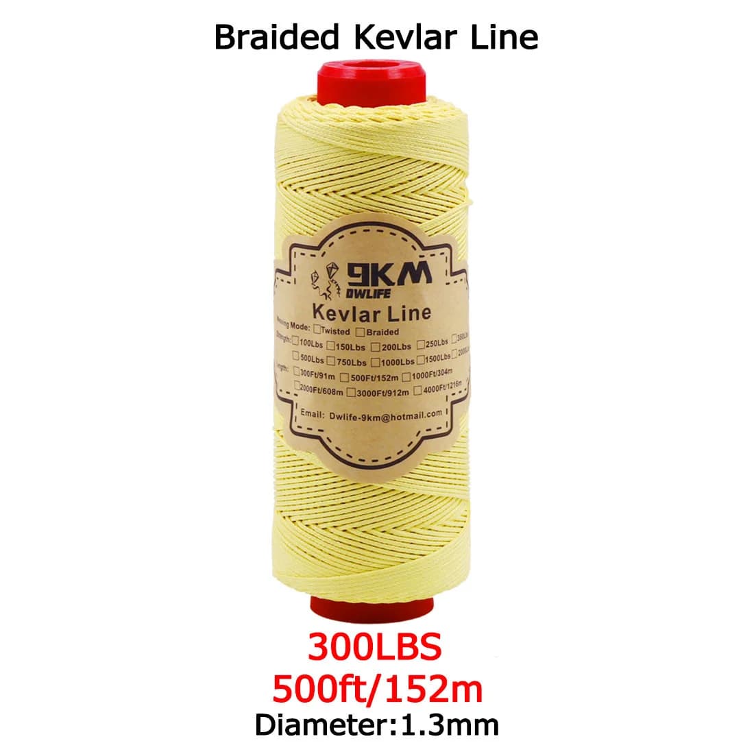 Cordón Asistente Trenzado de Kevlar de Alta Resistencia