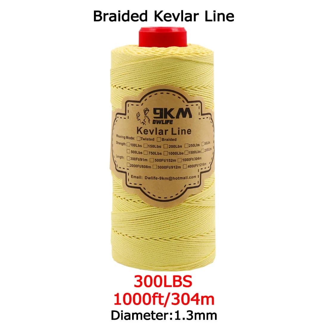 Cordón Asistente Trenzado de Kevlar de Alta Resistencia